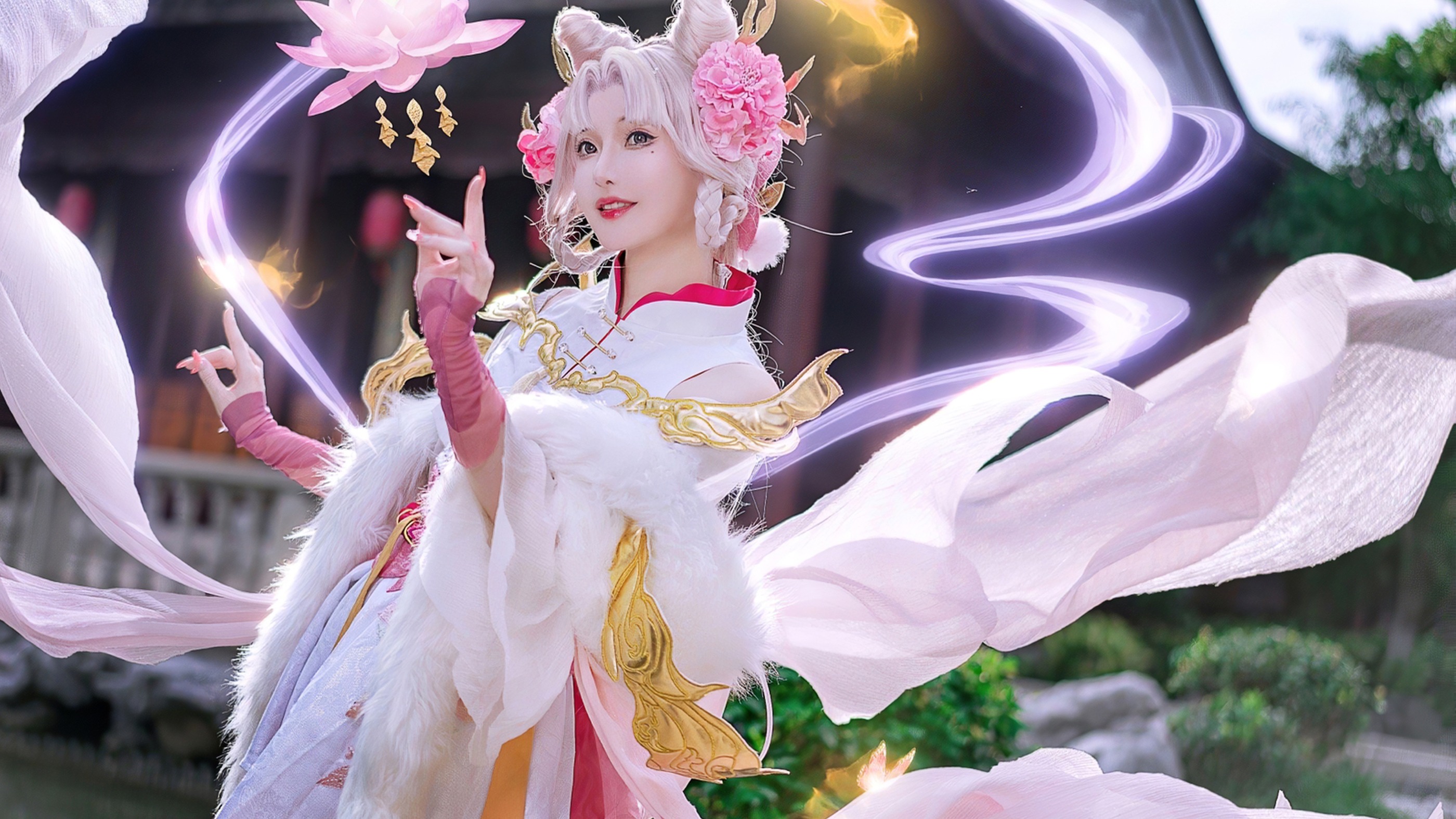 图片[1]-露兒大魔王 – NO.010 王者荣耀 嫦娥拒霜思[18P]-XikXak